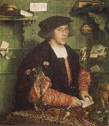 Portrait of the Merchant Georg Gisze Hans holbein the younger